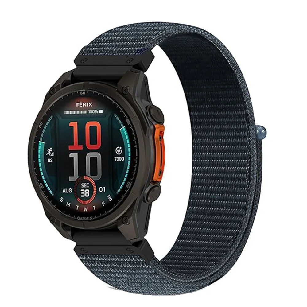26 mm 22 mm QuickFit-Uhrenarmband für Garmin Fenix 8 8Pro 7 7X 6 6X 5X/Forerunner 970 965/Enduro 3/Instinct 3 2X Sports Nylonarmband – Detail 20