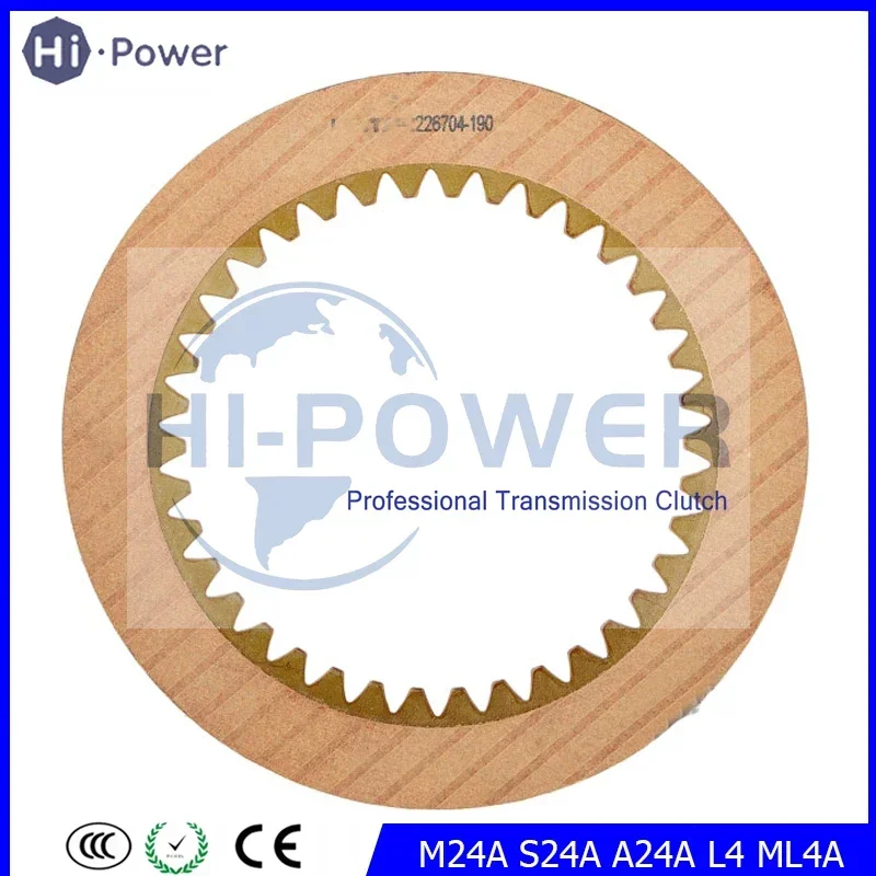 

Фрикционная пластина M24A S24A A24A L4 ML4A A4RA S4RA M4RA BDRA BMXA SLXA MLYA SLYA M4VA SMVA SWRA MHTA 22544PC9000 226704-190 058710G