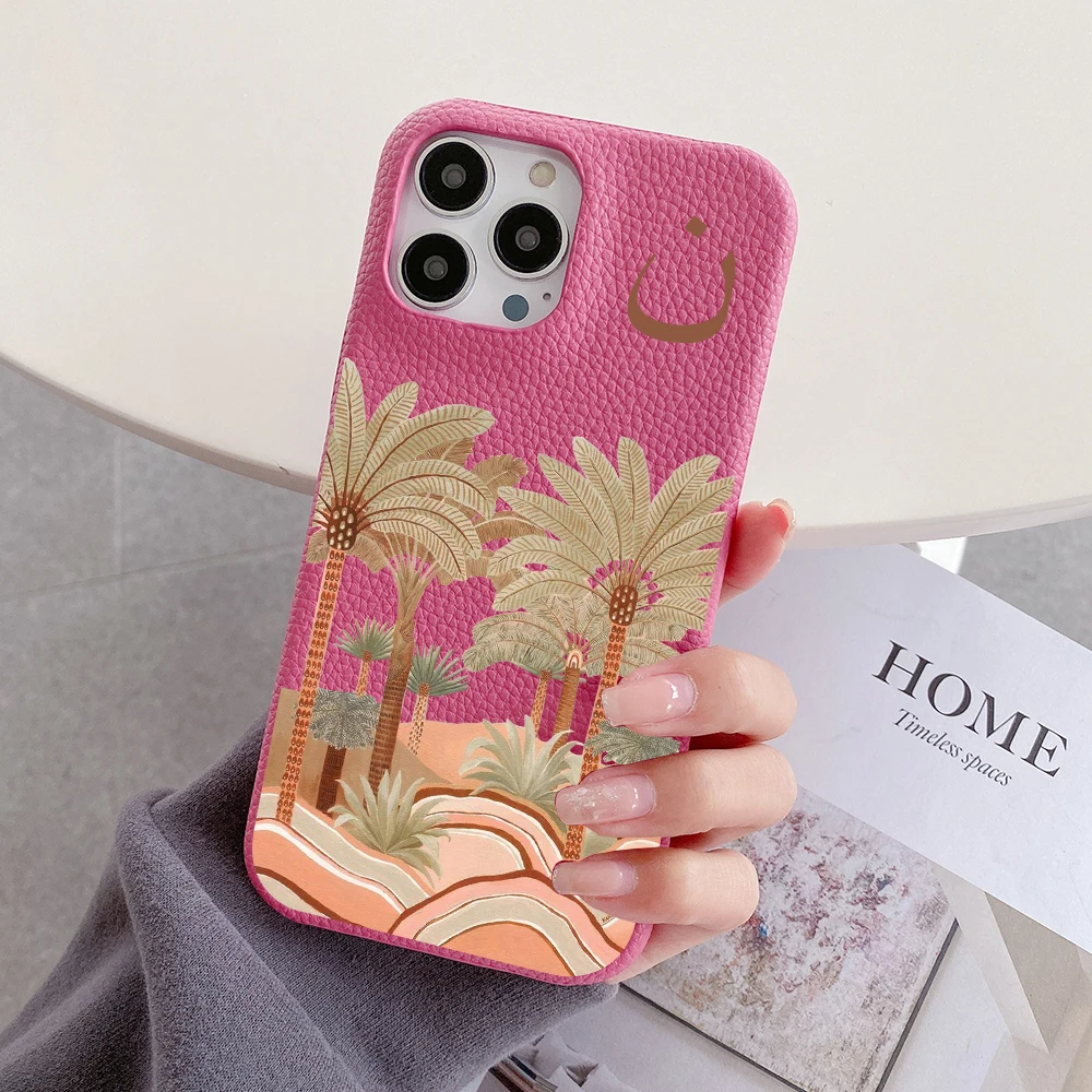 Personalized Customized Name Letter Leather Case For Iphone 16pro max 15 14 13 Pro Max 12 Mini 11 kafr letters Luxury Covers