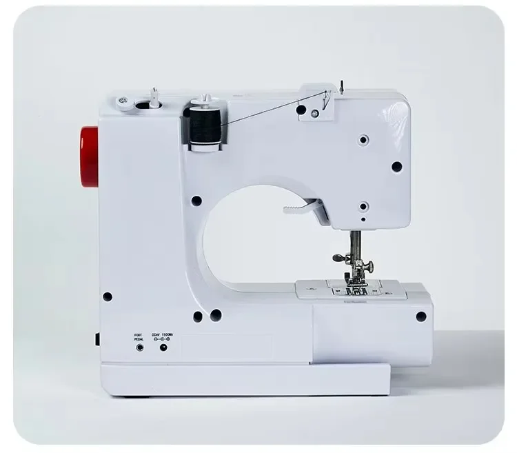 728 popular 14 stitches double needle overlock domestic multifunction automatic electric mini sewing machine household