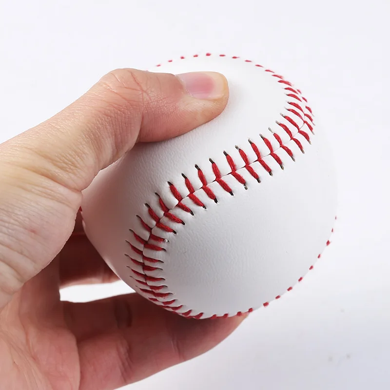 Handmade Baseball Ball Group For Outdoor Game Training PVC Soft Solid Foam Bouncy 9-inch 3Pcs Bouncy Ball Group For Outdoor