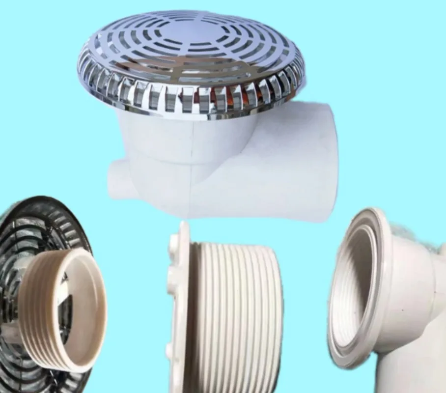 Suitable for SPA Pool Water Inlet Drain Overflow Nozzle Fountain Massage Jet Fit for Swimming Pool Bath Tub Hydrotherapy Spa