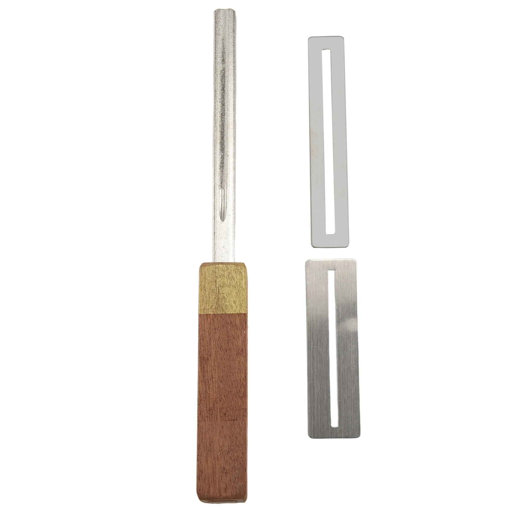 Guitar Fret Crowning File,Fret Edge File,Fret End Rounded Tool,Three Radius Slot&File,Multi-Function Guitar Fret