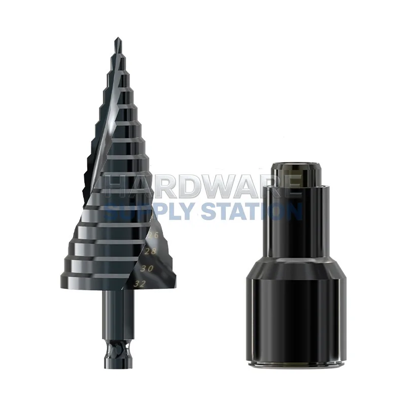 

Многофункциональное сверло-пагода для лестниц, промышленный сверлильный инструмент, универсальный ключ для электродрели и настольного сверлильного станка