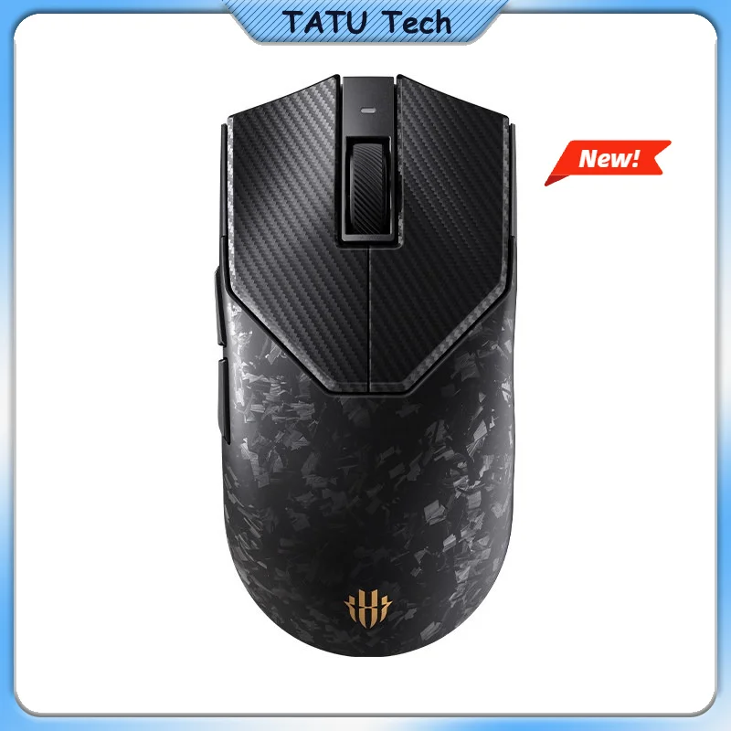 REDMAGIC Carbon Fiber Gaming Mouse Carbon Fiber Magnesium Alloy Shell New Optical Micro Switch Lightweight Esports Gaming Mice