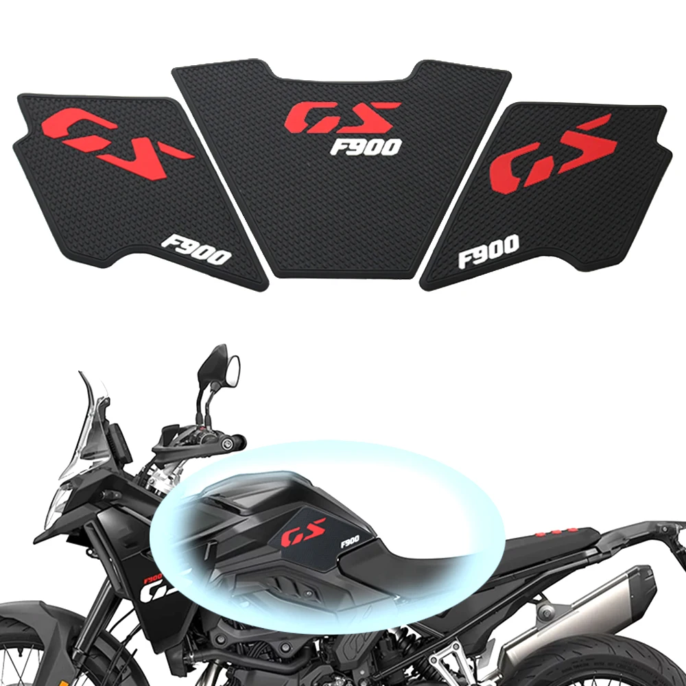 

Motorcycle side fuel tank pad For BMW F900GS F900 GS F 900 GS 2024 Tank Pads Protector Stickers Knee Grip Traction Pad