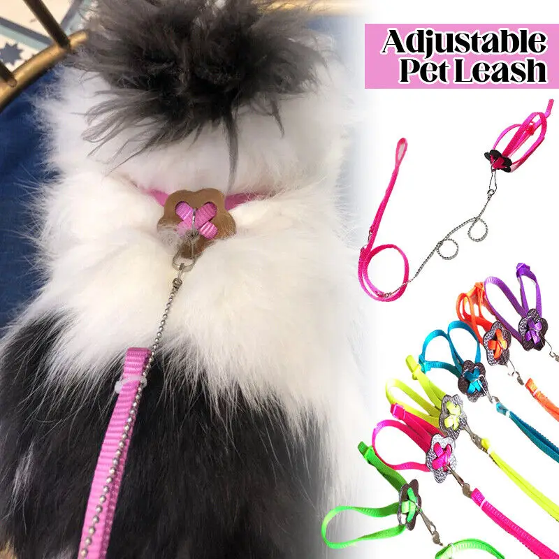 

Adjustable Small Animal Harness Lizard Hamster Rat Mouse Outdoor Leash Lead Animals Ferrets Piggies Hedgehogs Walking Decor