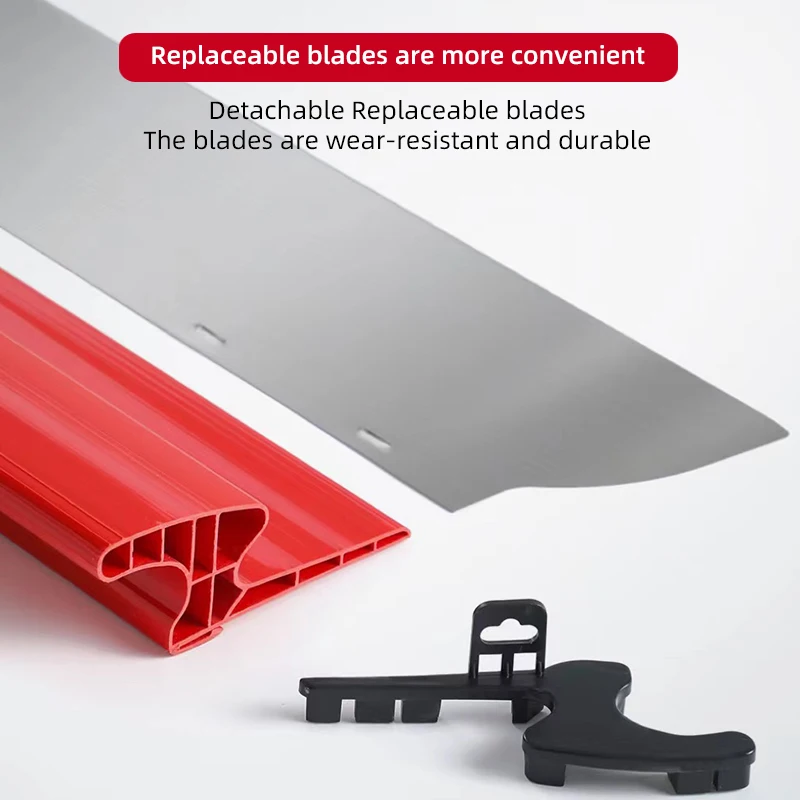 حار بيع جدار فولاذي مقاوم للصدأ المعجون أداة التسوية تنعيم ملعقة دريوال القشط شفرة مجموعة #3