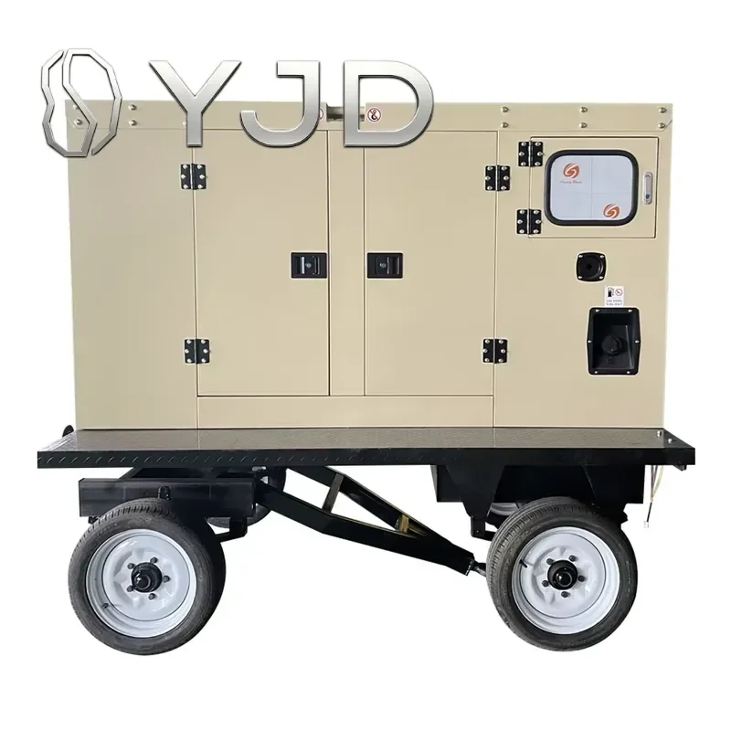 Hot Sale High Quality Engine Portable Power Generator Trailer Electric Mobile Power Generator Series Electrica