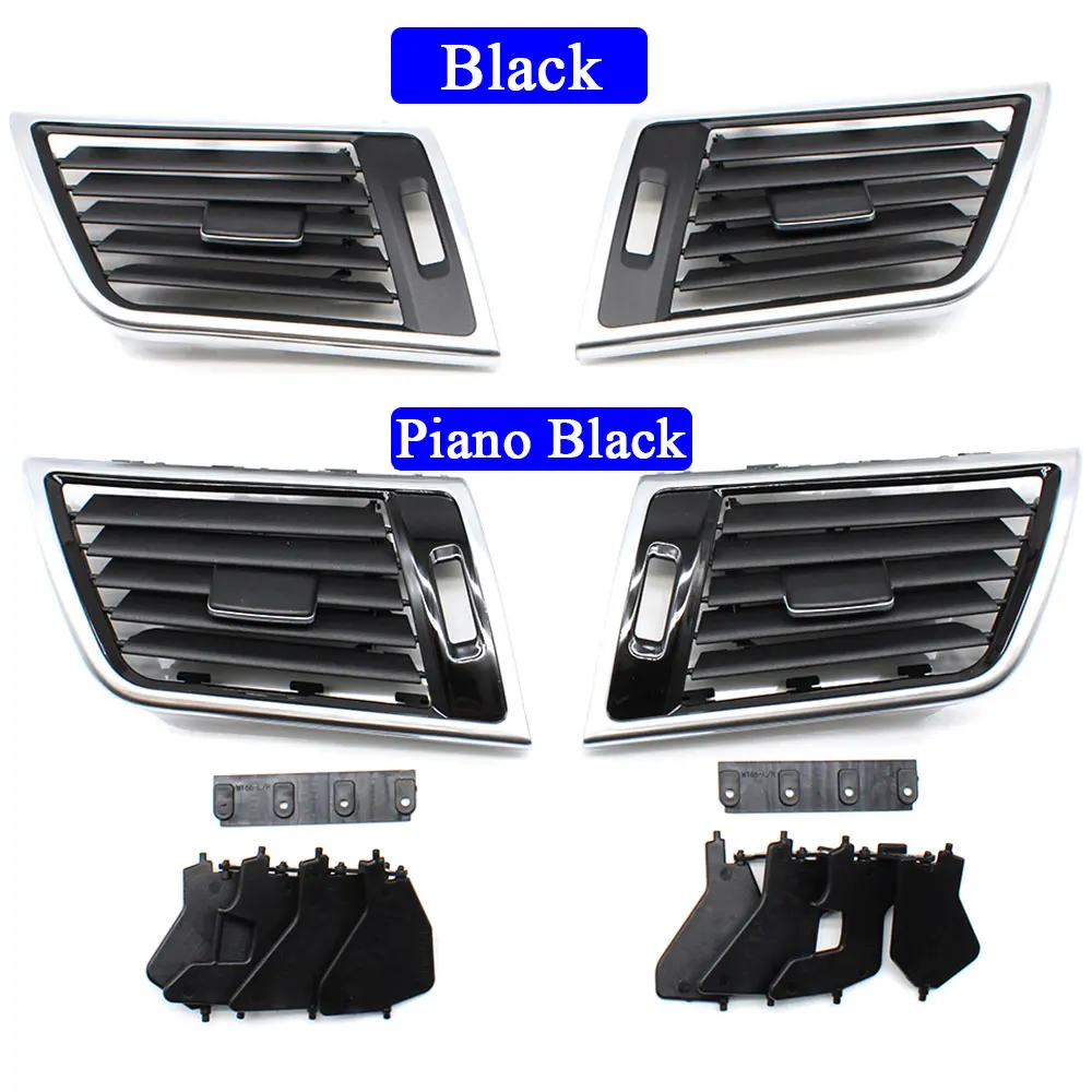 Car Front Left Right Air Vent Grille Cover Tab Clips Rear AC Vent Outlet Repair Kit For Mercedes Benz W166 W292 ML GL GLE GLS