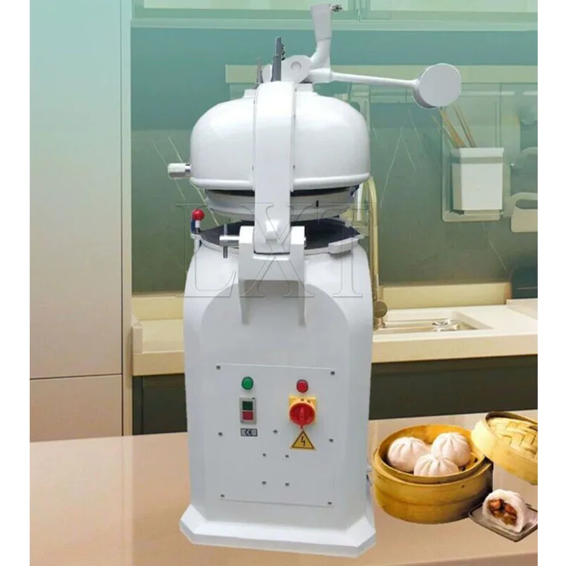 High Efficiency Semi Automatic Ball Rolling Machine Electric 220V for Food Shops Pizza Cake Dough