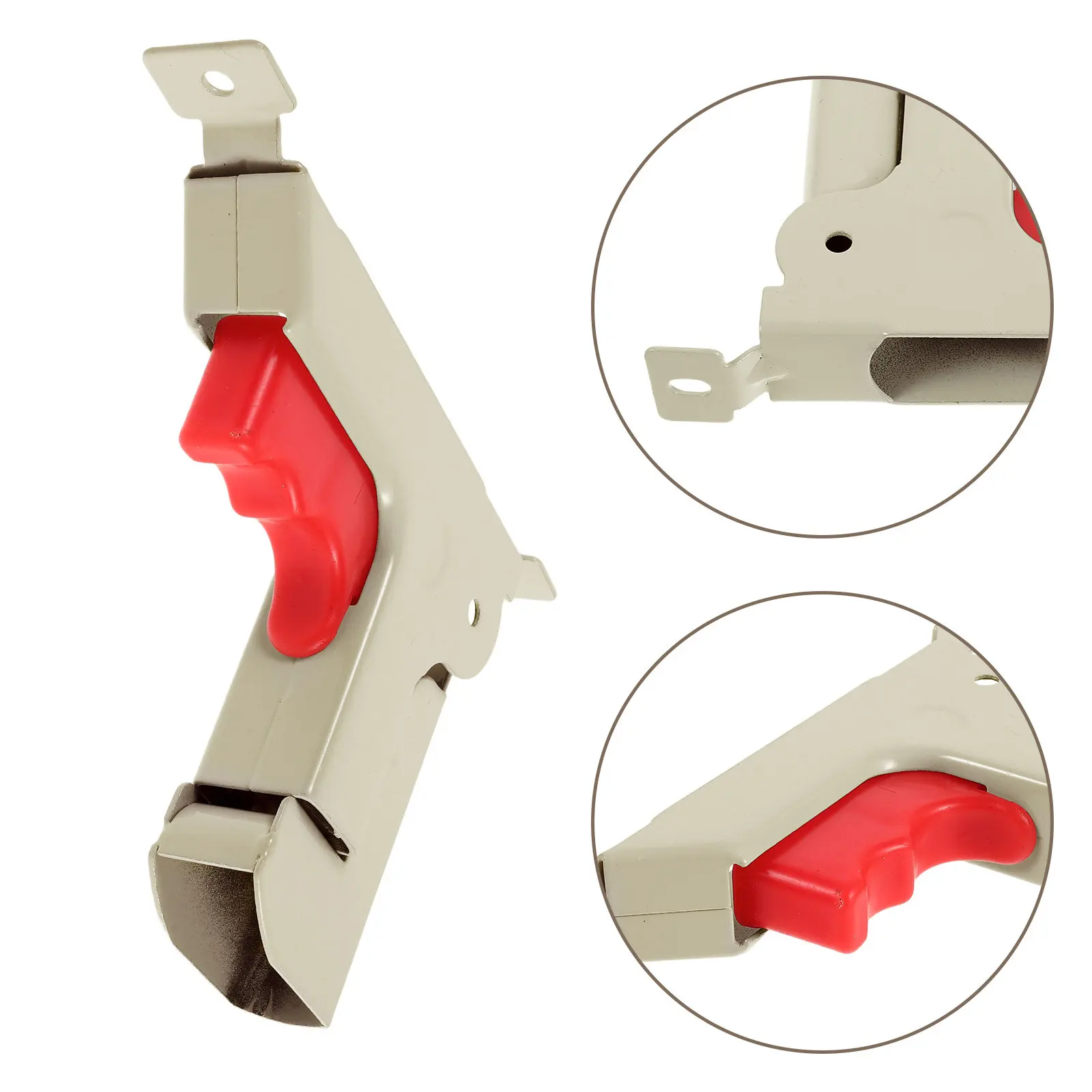 Hospital Bed Side Rail Latch Iron Safety Release Knob Replacement Adjustable Drop Mechanism Button for Patient Senior Nursing