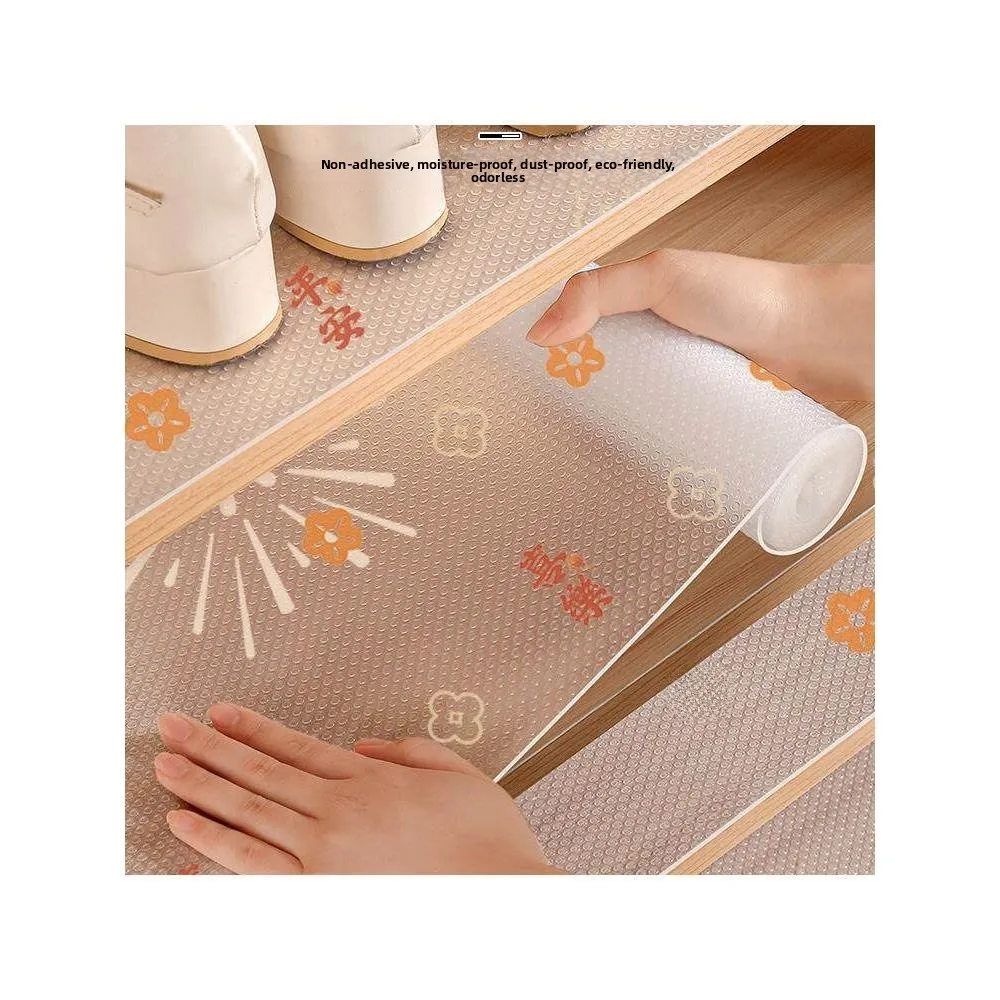

Thickened Dustproof Printed Kitchen Wardrobe Heat Insulation Pad Home Use Drawer Pad Paper Simple Style Waterproof Shoe Cabinet
