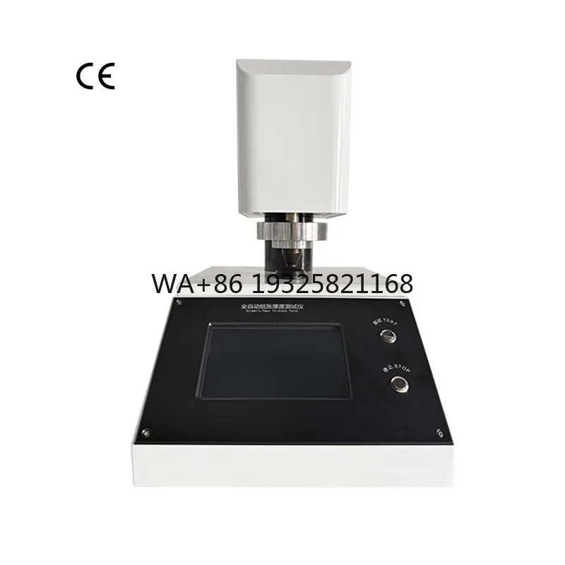 ISO 534 ISO 438 Computer-controlled Thickness Tester Paper Board Thickness Test Machine Paperboard Bulk Density Test Equipment