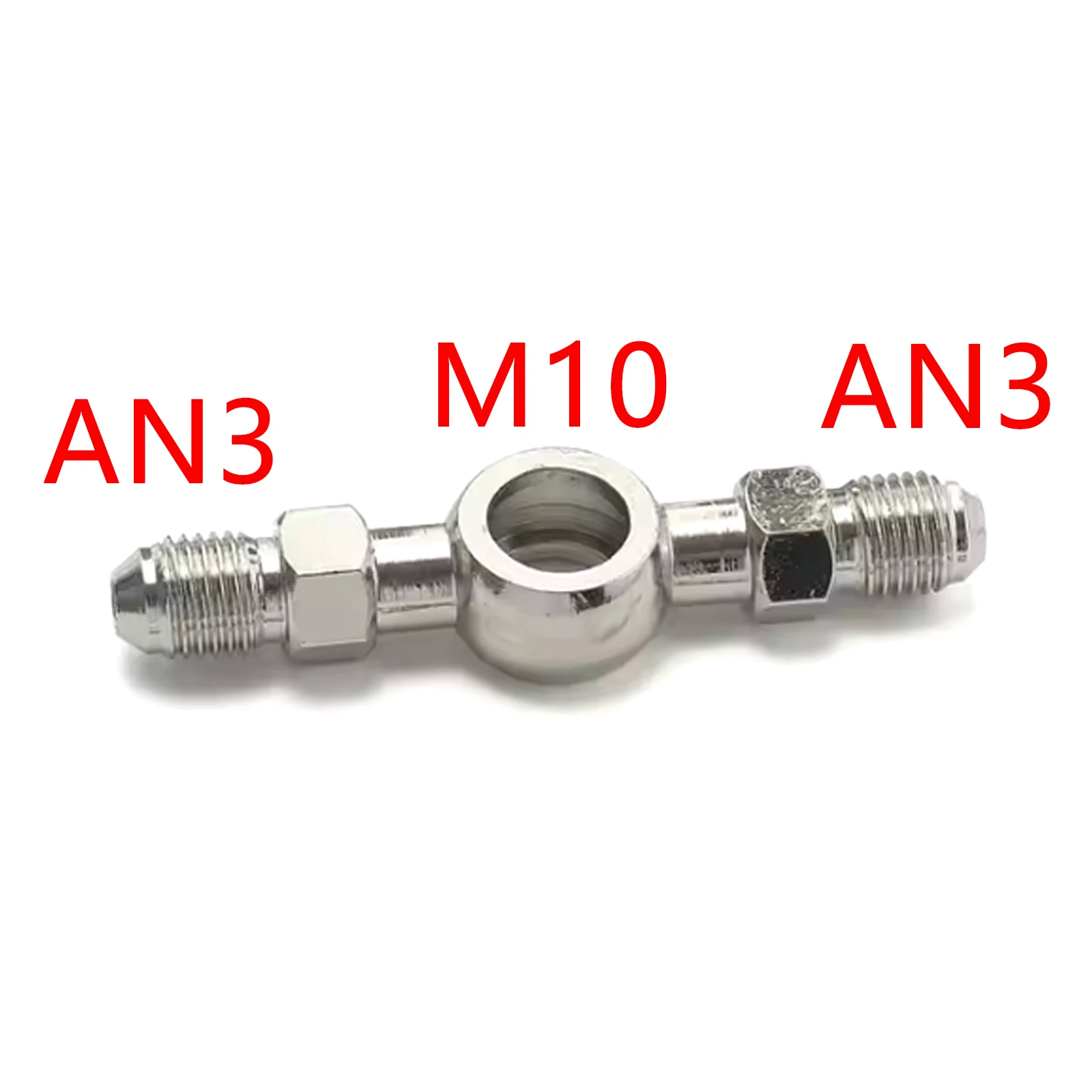 

AN3 3AN Universal Motorcycle Motor Bike Hydraulic Brake Oil Hose KIT Line Banjo Fitting Stainless Steel AN3 Swivel Adapter M10