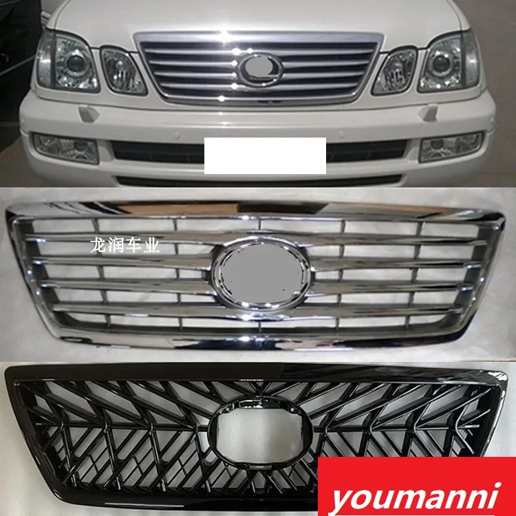 Jasnoczarny grill zderzaka przednie dla Lexus LX470 2003-2007