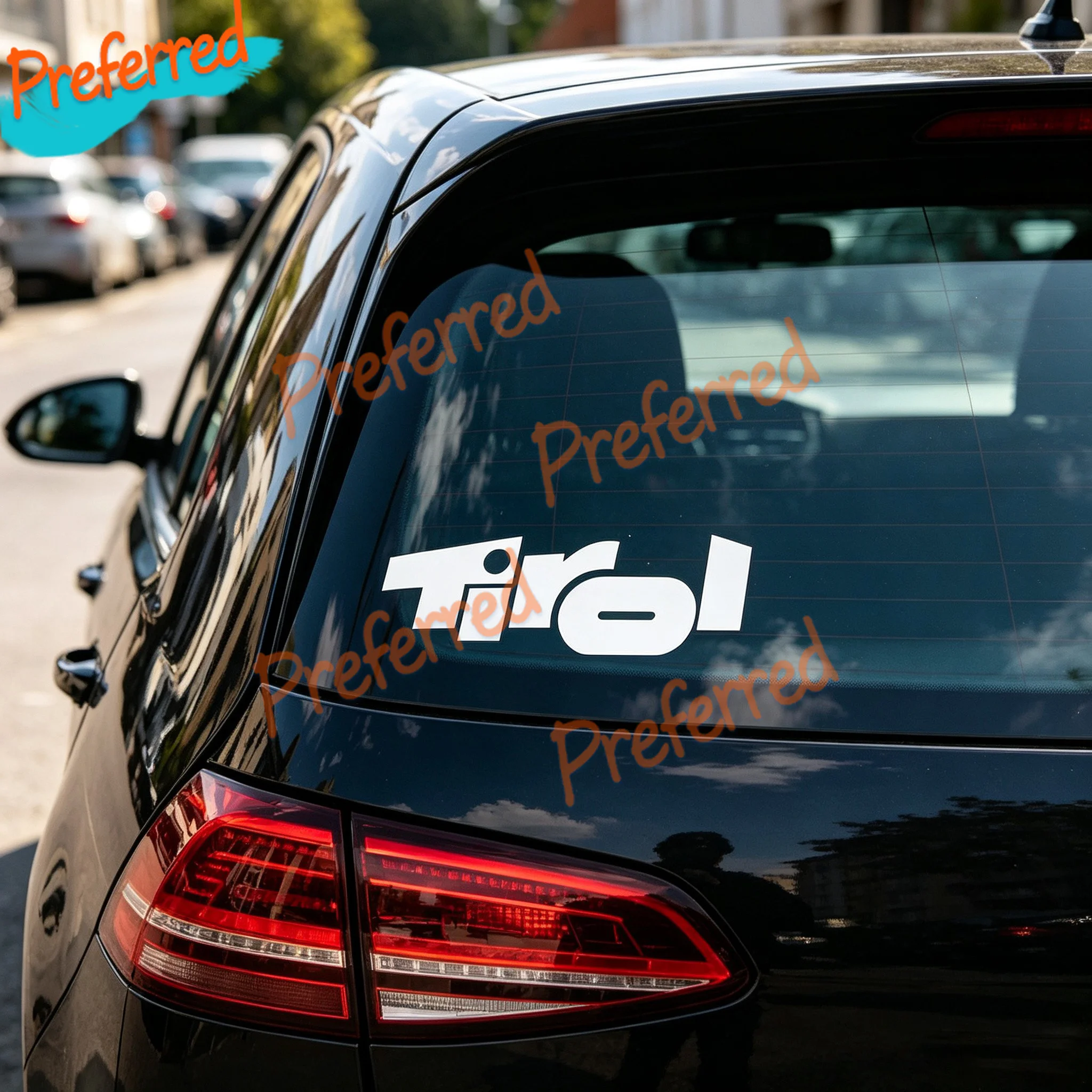 2x Pegatinas Decal JDM Tirol Wohnmobil Camper Aufkleber Wohnwagen Caravan TIROL - Customizable in Any Sticker Size-No Background
