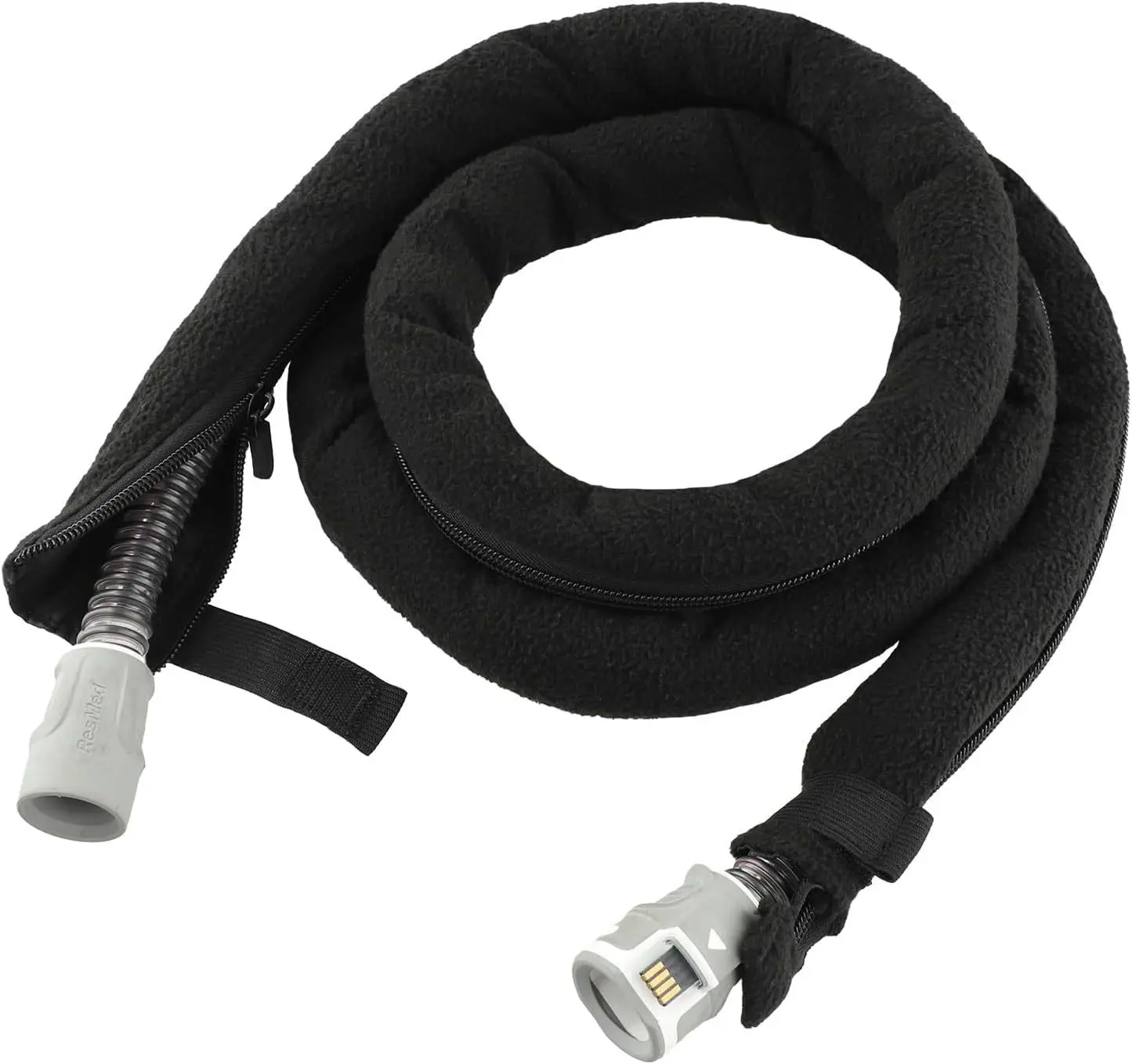 1.8M CPAP Hose Cover Thermal Insulation Tubing Sleeve Compatible Respirator Oxygen Tube Protective Wrap Sleep Accessory