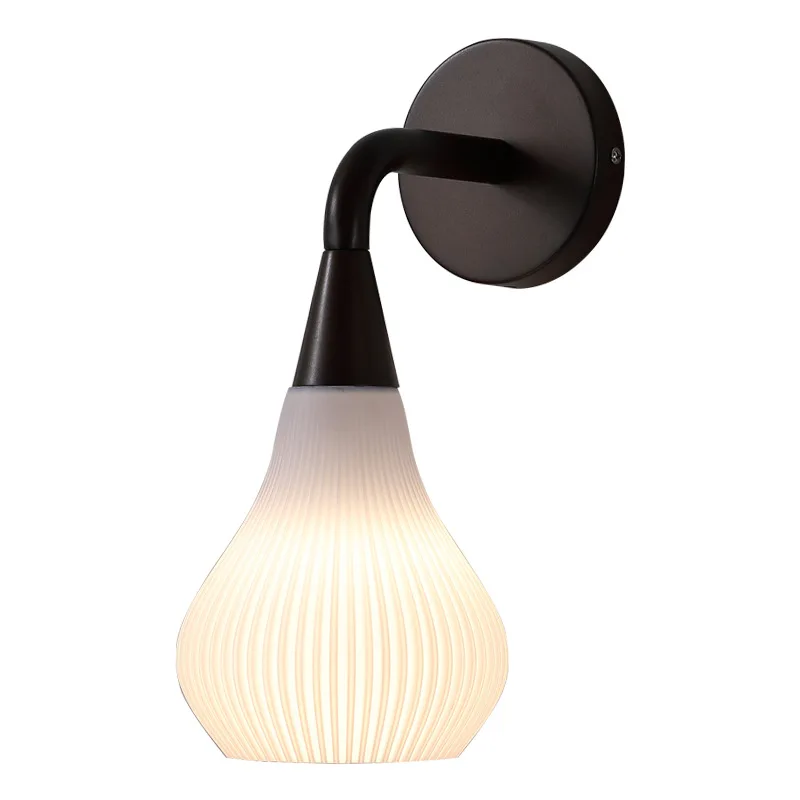 

Modern minimalist wall lamp living room bedroom stairs decorative bedside lamp atmosphere study aisle lamp