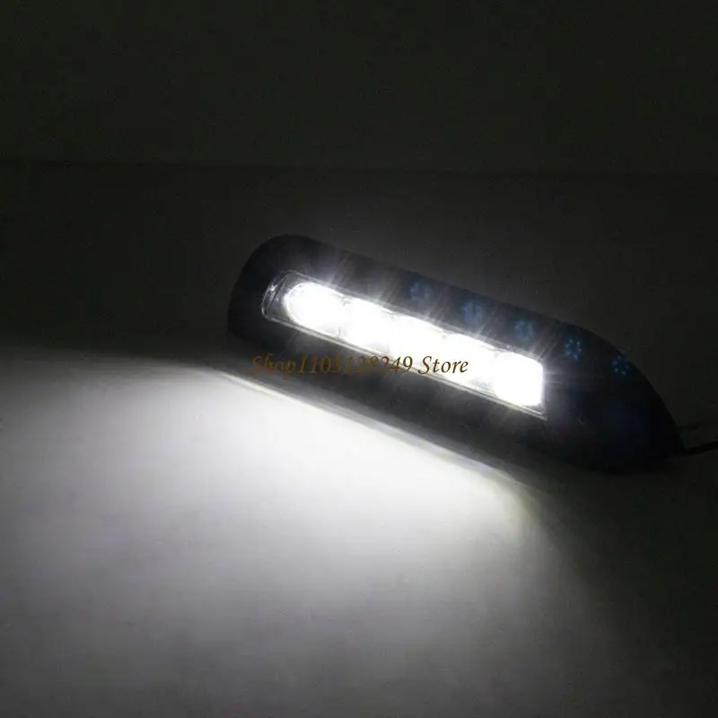 

N5KD Waterproof RV LED Awning Porch Light Exterior Interior Bar Lamp Universal For Boat Low Energy Consuption 12V/24V