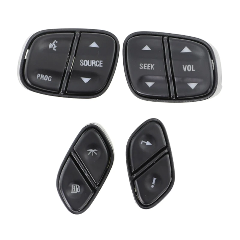 

Replacement Steering Wheel Radio Control Switches Set 21997739 Replacement ABS Button Panel Simple Installation Drop shipping