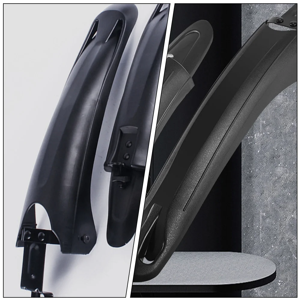 

1 Set Of Sturdy Abs Bike Mudguard Lightweight Bicycle For Mountain Bikes Mudflaps Durable Portable Mudguards For Fat