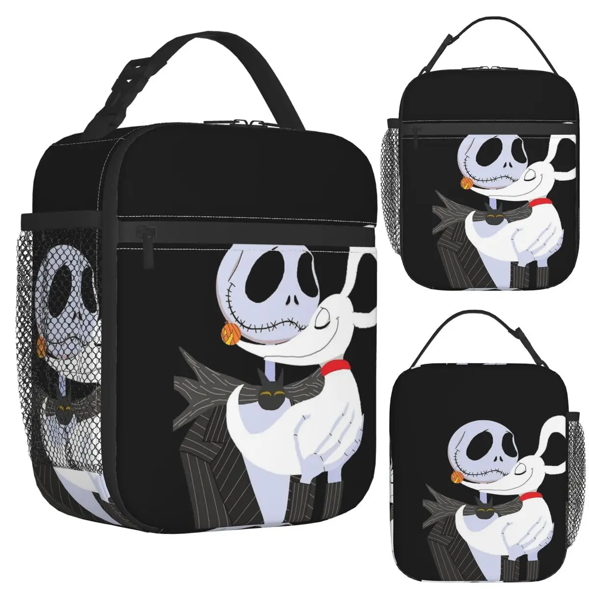 

Zero Cuddling With Jack Insulated Lunch Bag for School Bento Storage Food Boxes Portable Container Cooler Thermal Lunch Box Tote
