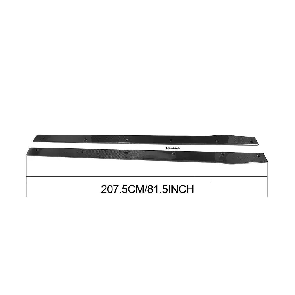 

Carbon Fiber W205 C63 Side Skirts Apron Extension Lip For Mercedes-Benz C-Class AMG 2015-2017 Body Kits