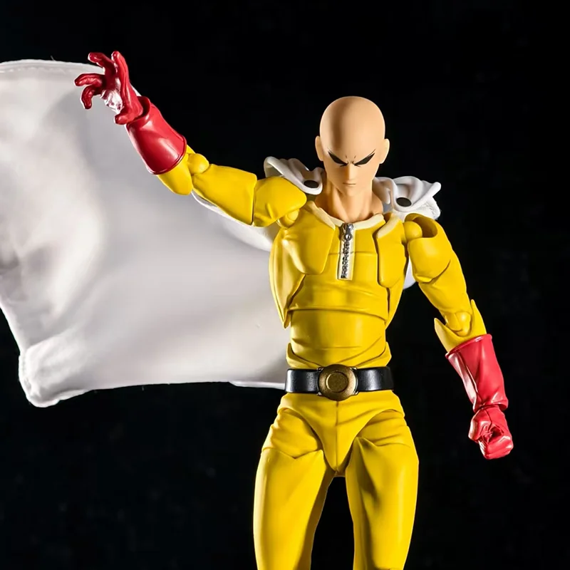 KAIYODO مذهلة ياماغوتشي Revoltech Saitama عمل الشكل واحد لكمة رجل بولي كلوريد الفينيل تمثال أنيمي لعبة مجسمة جمع هدية #3
