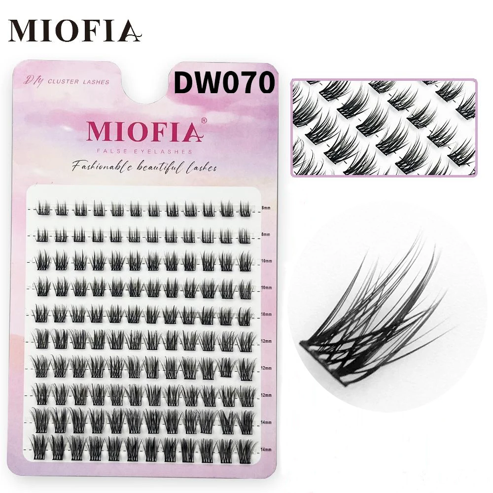 Cluster Lashes Extension 120 Clusters/1Box Individual Eyelash D Curl 8-14mm Mix Natural Eyelashes makeup Tools Lashes wholesale