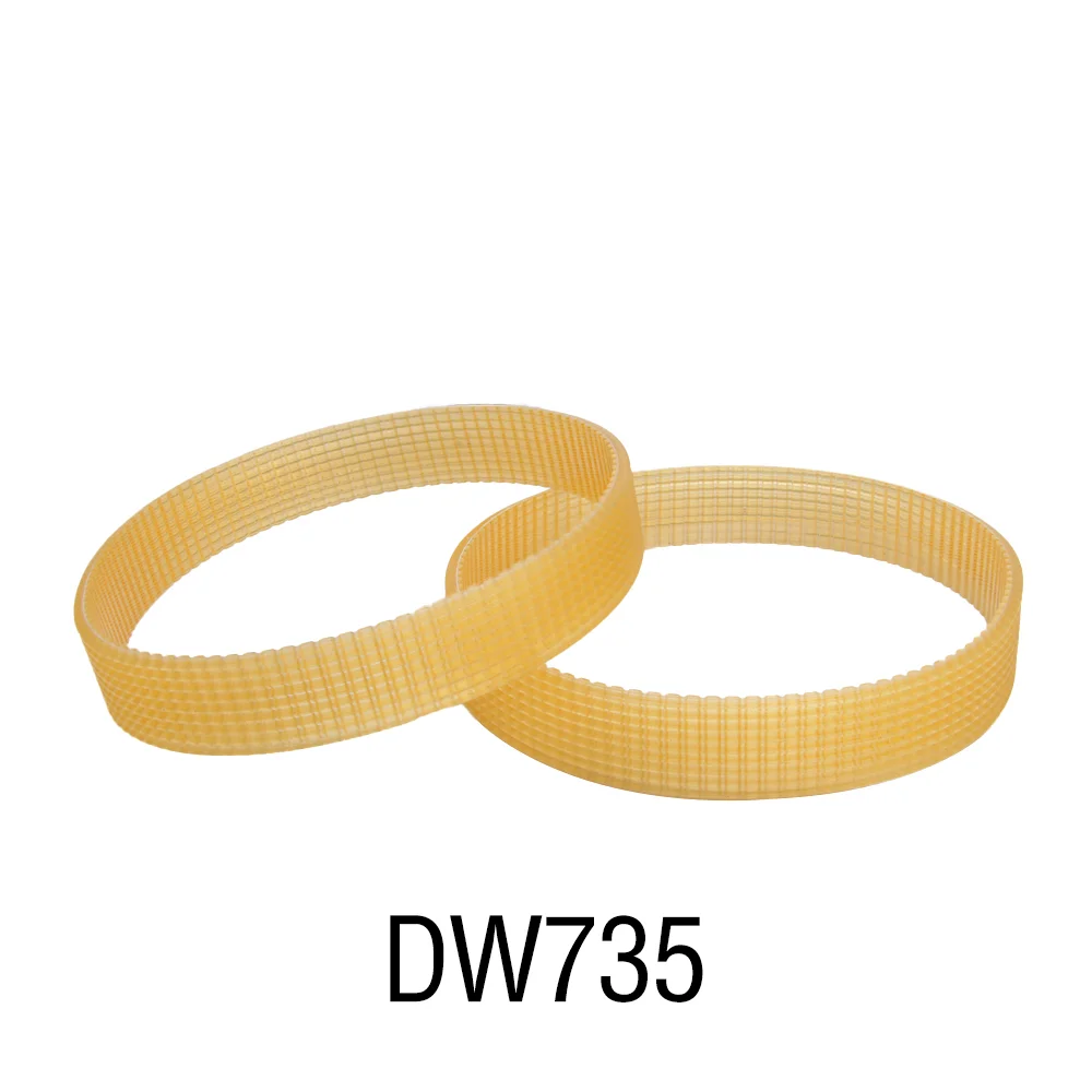 Imagem -04 - Correia de Transmissão de Plaina de Espessura Peças para Dewalt Dw733 Dw734 Dw735 Plaina pu Poli V-belt Ferramentas Elétricas Substituição