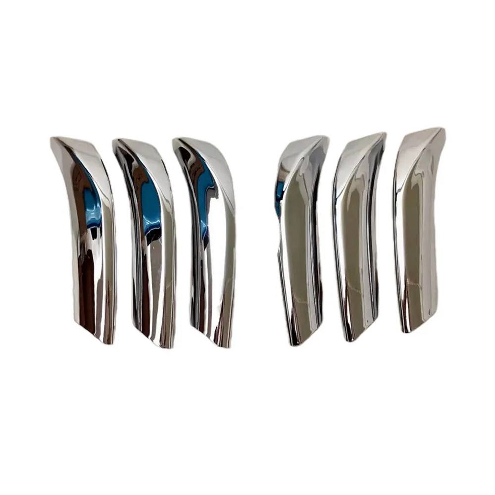 For Toyota Land Cruiser Prado LC150 FJ150 150 2010+ ABS Chrome Front grille parts cover trim Car Exterior styling Accessories