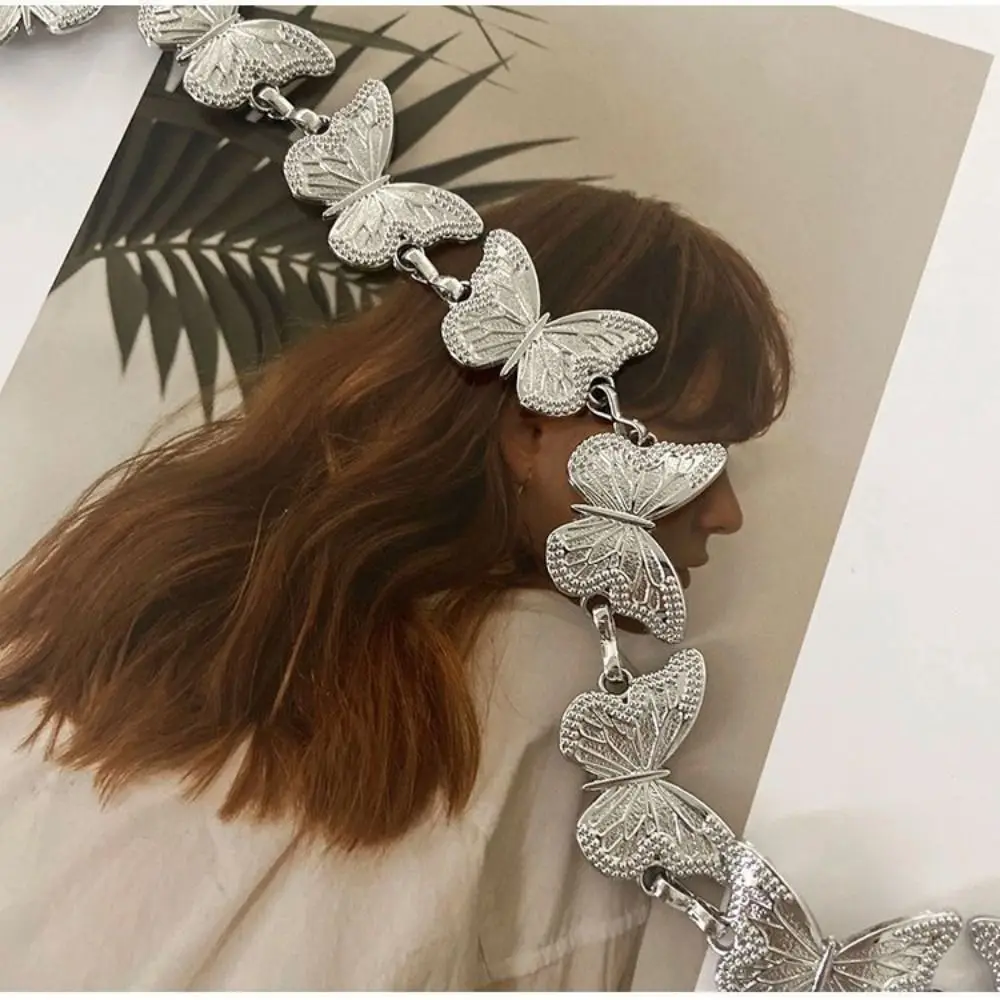 Пояс-бабочка прочный регулируемый винтажный пояс цепочка для тела аксессуары для одежды для женщин