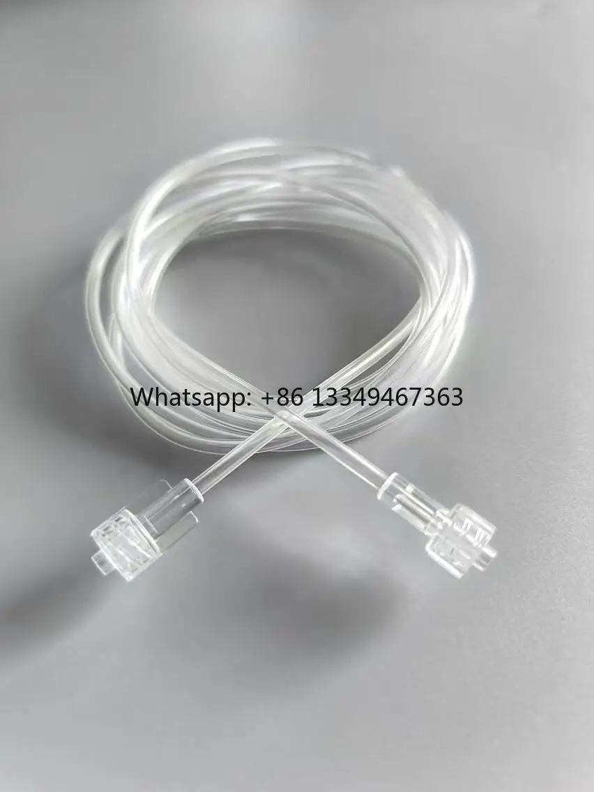 Disposable Kink-Resistant 1.8m Medical PVC Respiratory Sampling Tube
