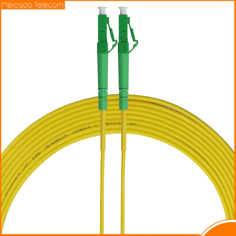 10 Stks/zak Lc Apc Single Mode Glasvezel Patch Kabel Lc Lc Sm 3.0Mm 9/125um Ftth Fiber Patch Cord Optische Vezel Jumper 1M 3M 5M