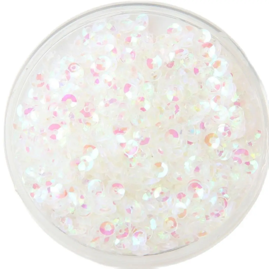 3mm Cupped Sequins, PET Loose Scribble Sequins, by 500g/color, Custom Make1000 Different Colors