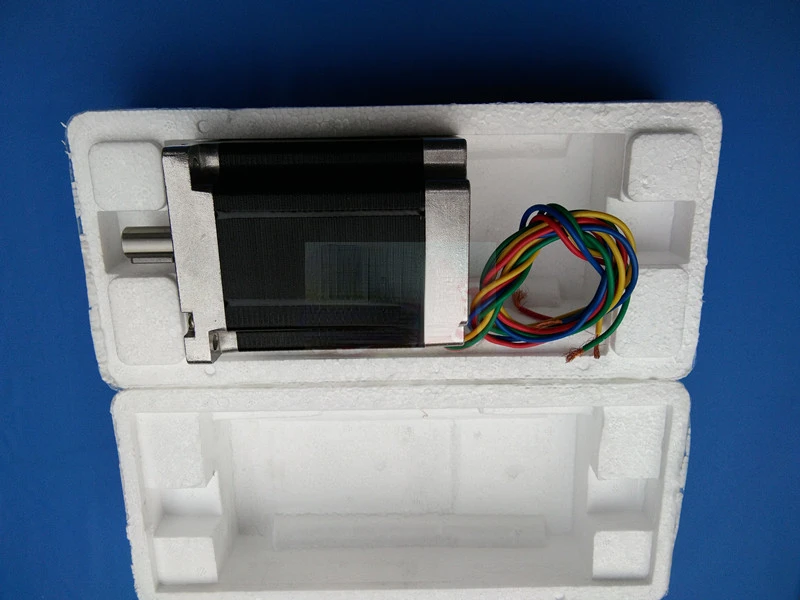 Engraving Machine Stepper Motor 85/86BYGH450B-06D-15J Length 113mm/2 Phase 4-wire Torque 8.5N M