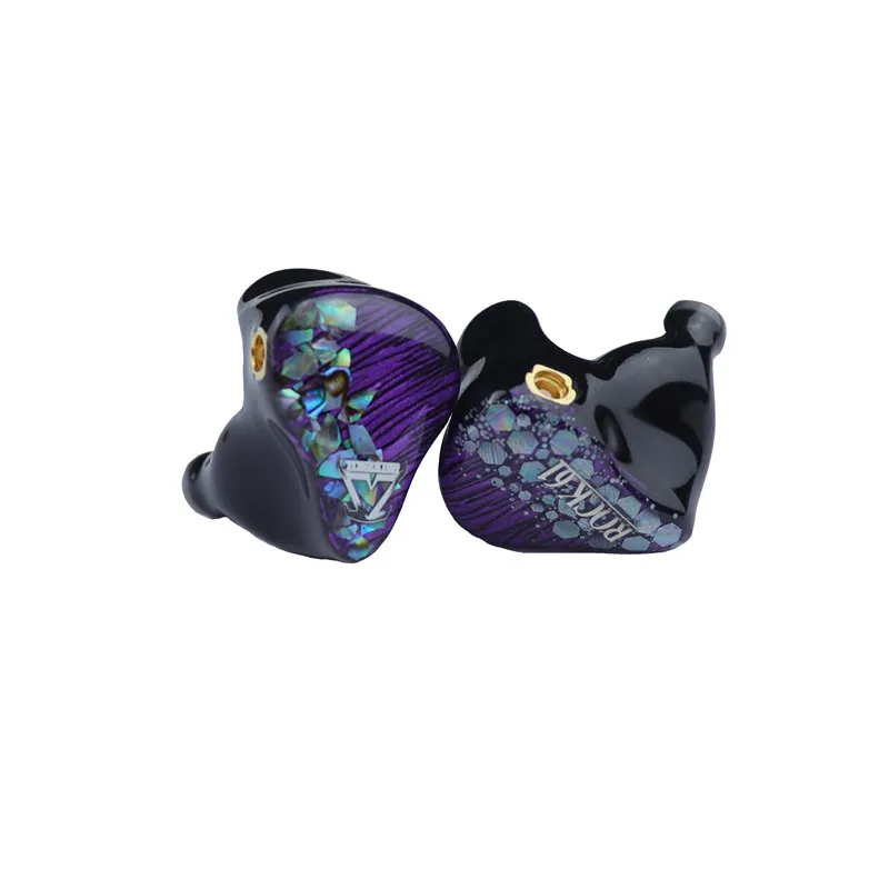 TONEKING ROCK61 6BA+1DD Hybrid Earphones Hifi Music Audiophile Monitor Music DJ Studio Bass In-ear Earbuds Customized