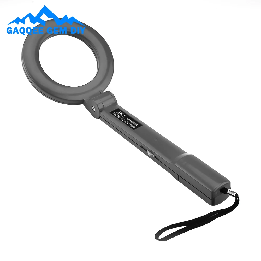 Portable Metal Detector Collapsible Handheld Metal Detector Waterproof High Precision Detection Beeping Alarm