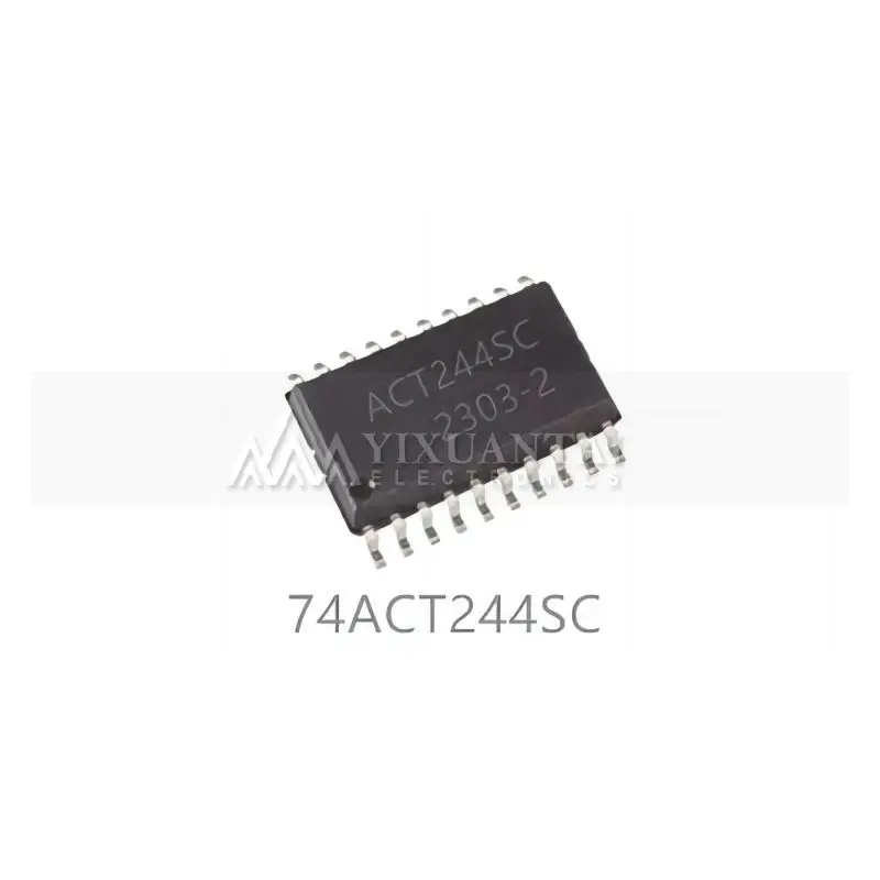 10pcs/Lot 74ACT244SC 74ACT244SC Buffer/Line Driver 8-CH Non-Inverting 3-ST CMOS 20-Pin SOIC W T/R New