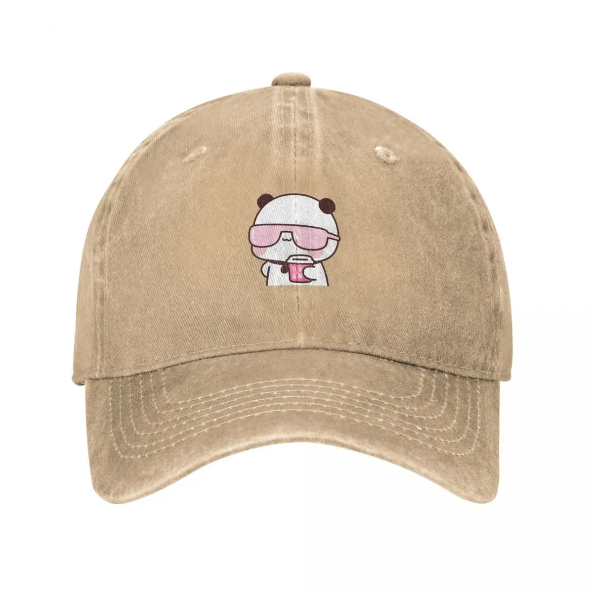 Cute Bubu Is Watching Movie With Dudu Baseball Cap Sunhat New In The Hat Trucker Cap hard hat Hats For Men Women's