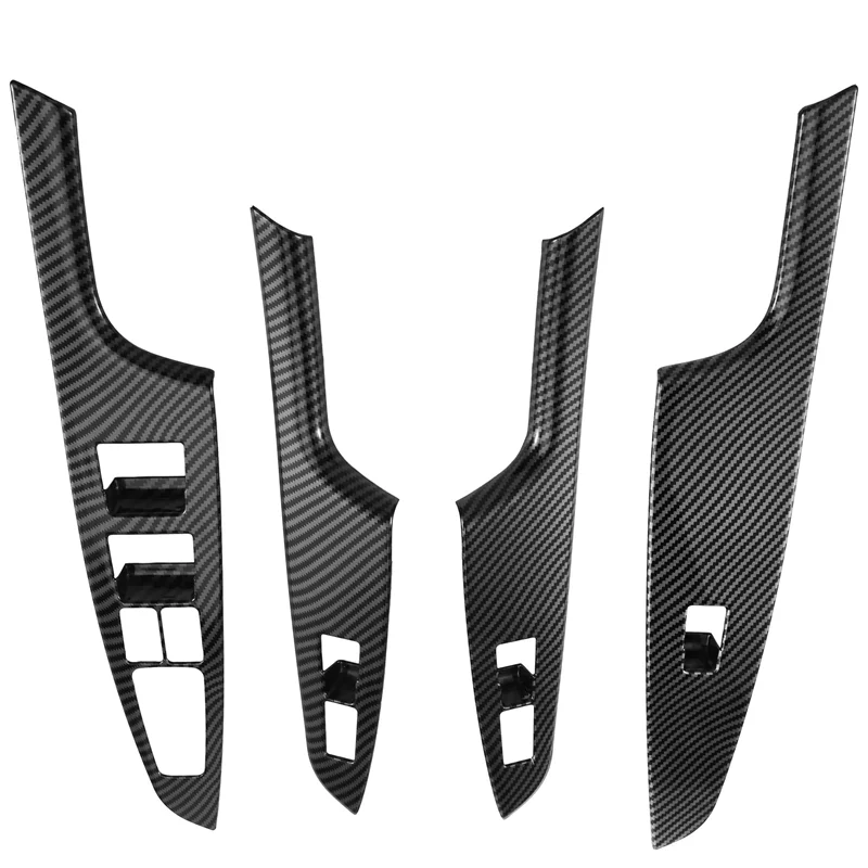 Auto-interieur Accessoires ABS Trim Kit Binnendeur Armsteun Venster Lift Schakelpaneel Cover Voor Hyundai Tucson 2015-2019