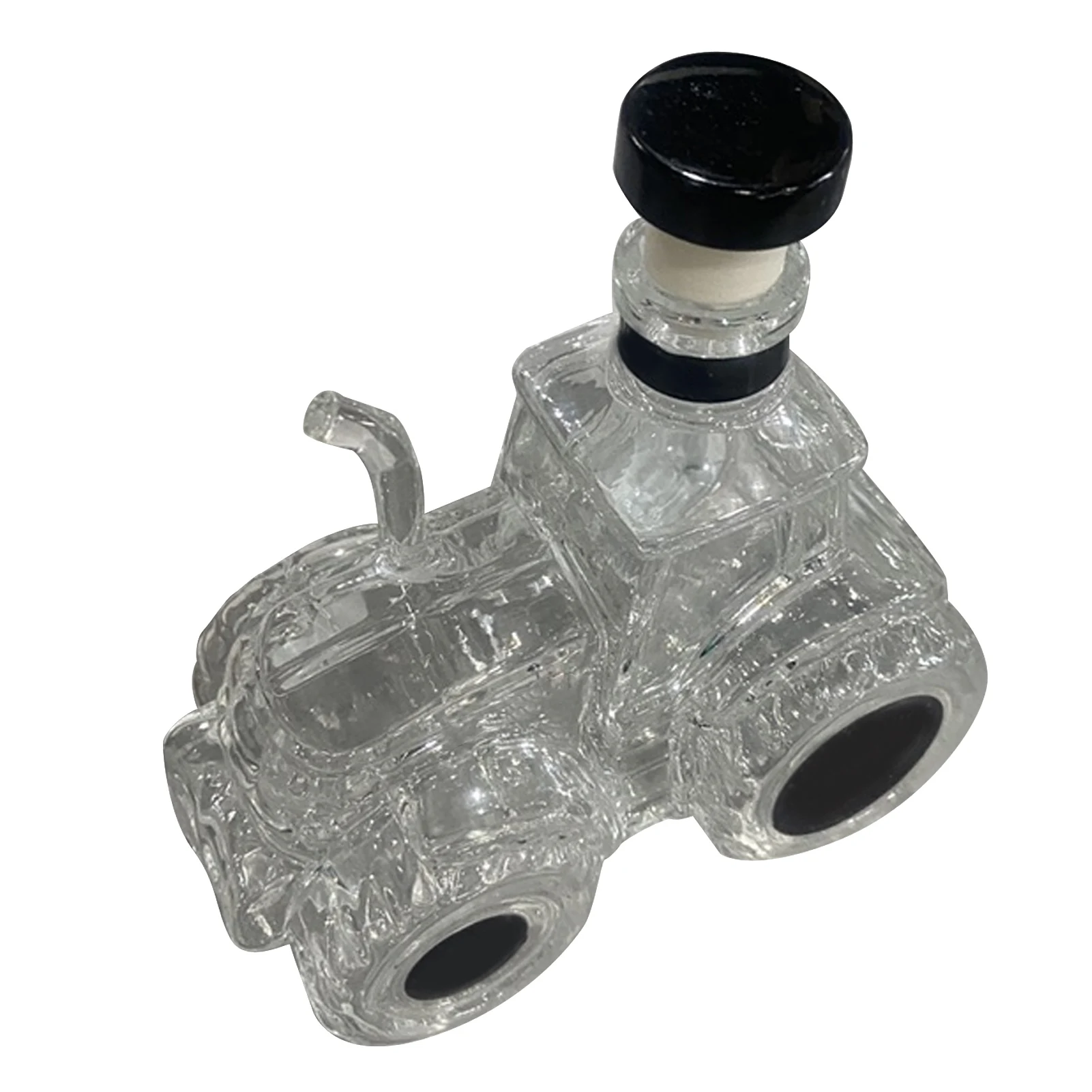 300ml Whiskey Bottle 3D Tractor Shaped Bottle Crystal Glass Decanter Household Wine Brandy Champagne Wine Dispenser Wine Set