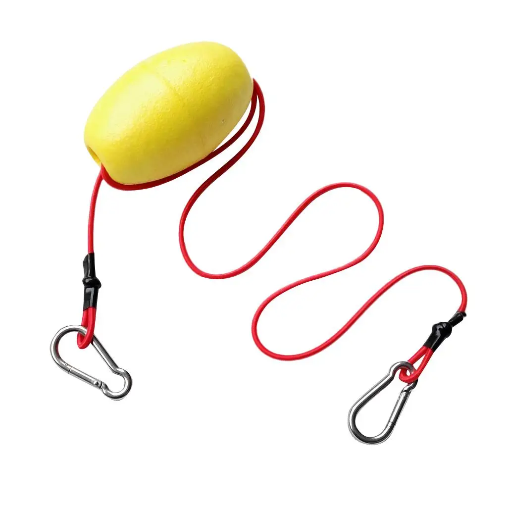 Kayak Accessory Anchor Float Bungee Tow Line Floating Rope Leash for Inflatable Kayak Storage Use
