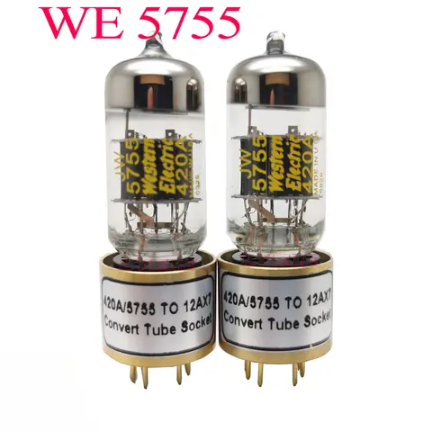 오디오 앰프용 진공관, WE 420A 5755 변환, 6SL7, ECC83, 6SL7, 12AX7, 6N9P