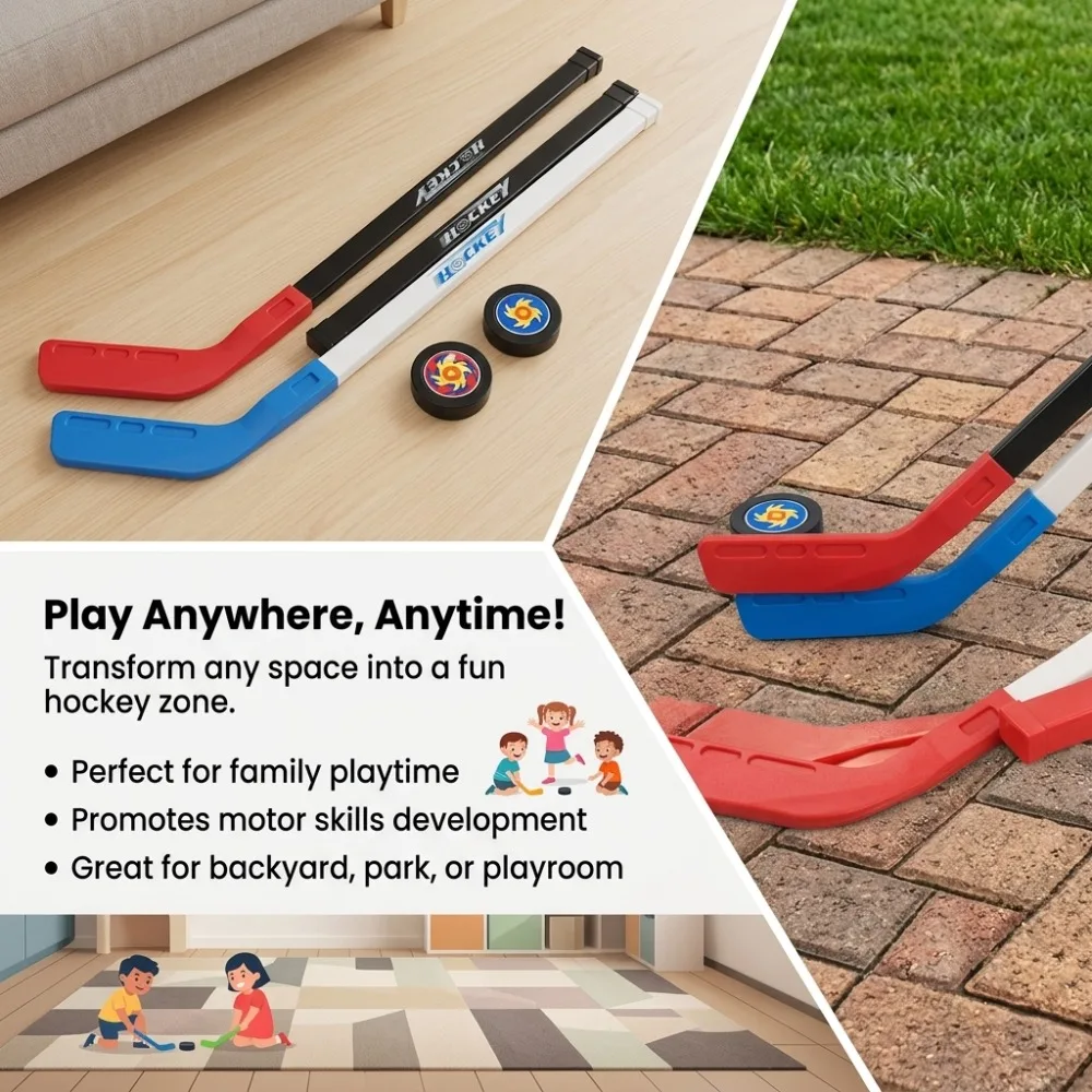 Bâton de hockey en plastique 7 - Kids Outdoor Hockey Sticks avis et prix
