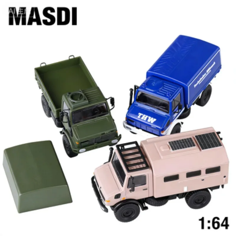 

MASDI 1:64 Off-road RV Rescue Series, Cast Aluminum Vehicle Model, Boys' Toy, Adult Collection Decoration Piece.