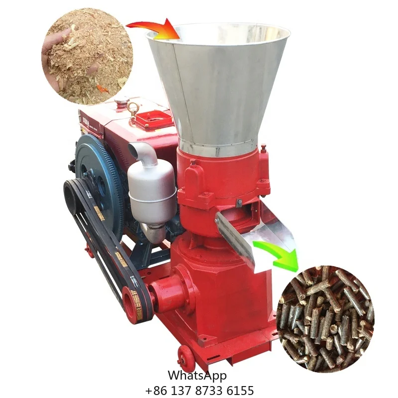 

Wood Sawdust Pellet Machine Pelletizing Production Line Rice Husk Pelleting Plant