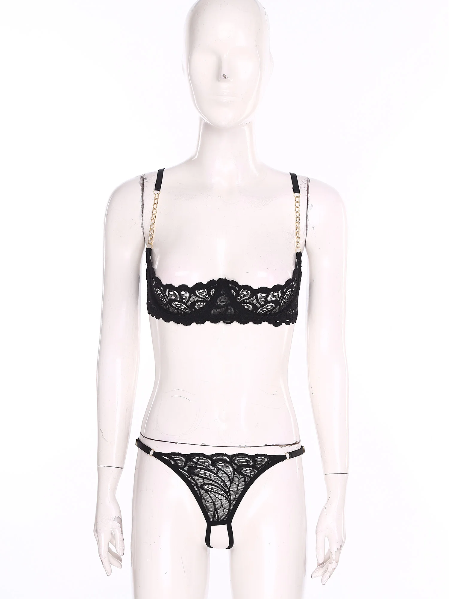 

Женское нижнее белье, кружевной прозрачный бюстгальтер, нижнее белье, открытая соска на косточках, пуш-ап, балконет для пар, соблазнительные бюстгальтеры для сна