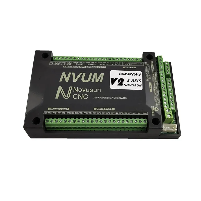 Mach3 USB-Karte 200 kHz NVUM V2.1 NVMPG Digitalanzeige Handrad Mach3 CNC Motion Controller System DC 75 W24 V